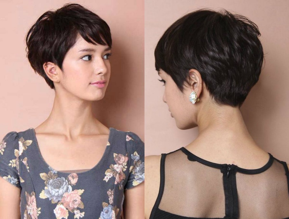 self haircut pixie