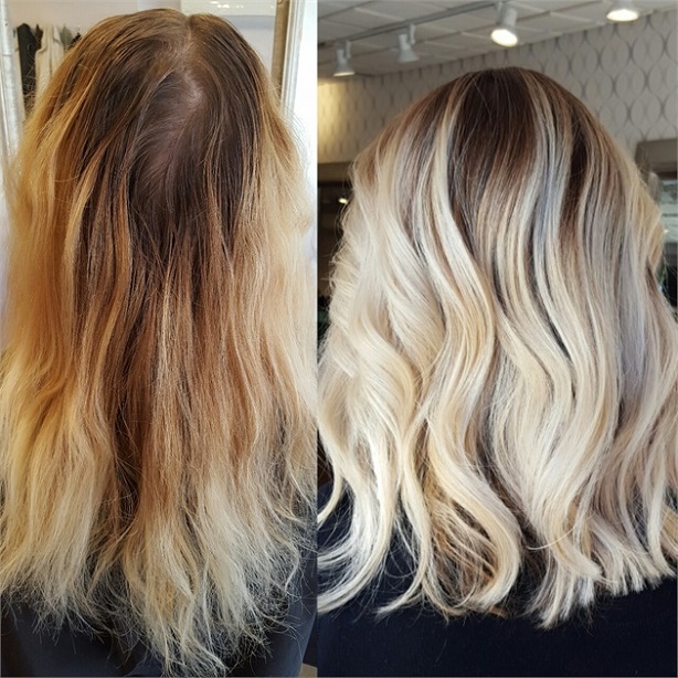 The smart approach to use the double process hair coloring